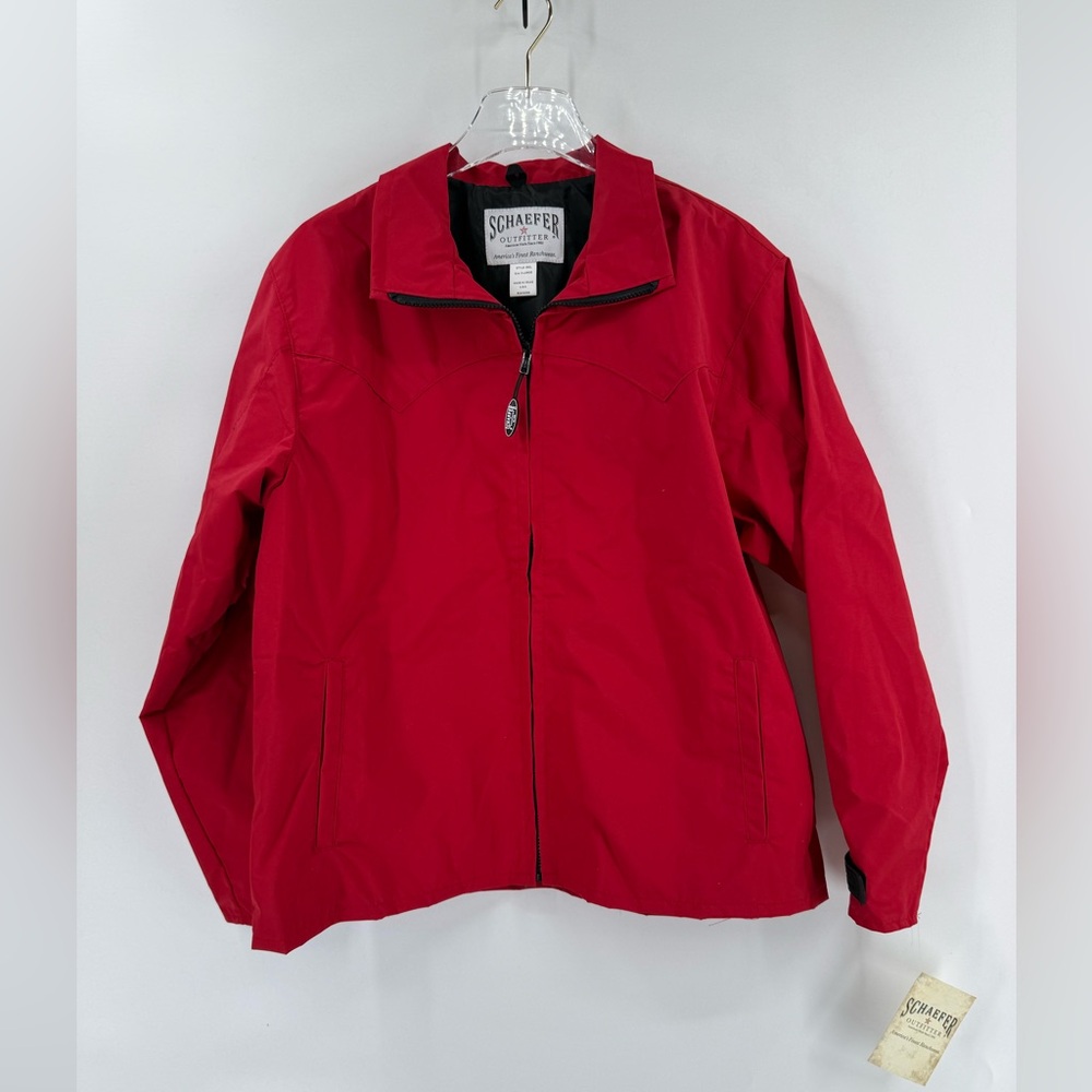 Schaefer Outfitter Jacket Women Waterproof Zip Up‎ Ranch Workwear size xl